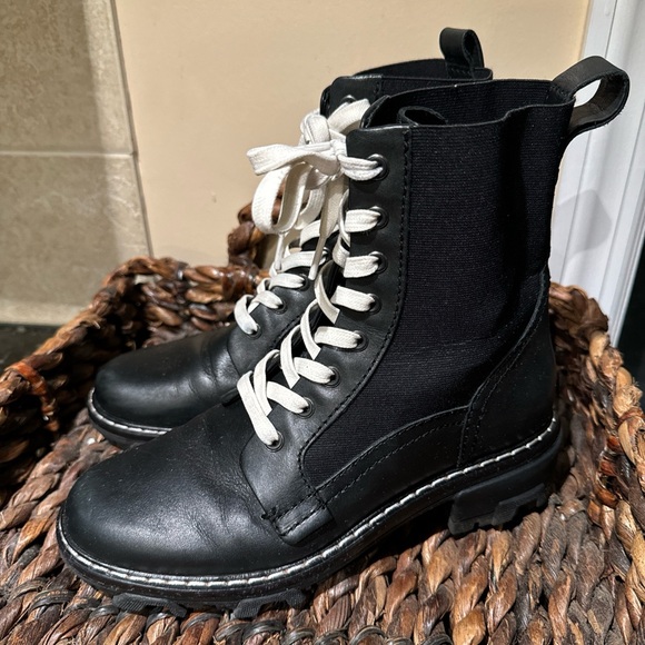 RAG & BONE Shiloh Combat Boots Sz EU37.5/US7.5 - Picture 3 of 10